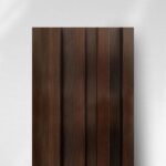Chestnut Walnut WPC Fluted 3D Wall Panels | 49.8 sq. ft./Box