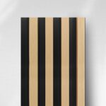 Natural Oak WPC Fluted 3D Wall Panels | 49.8 sq. ft./Box
